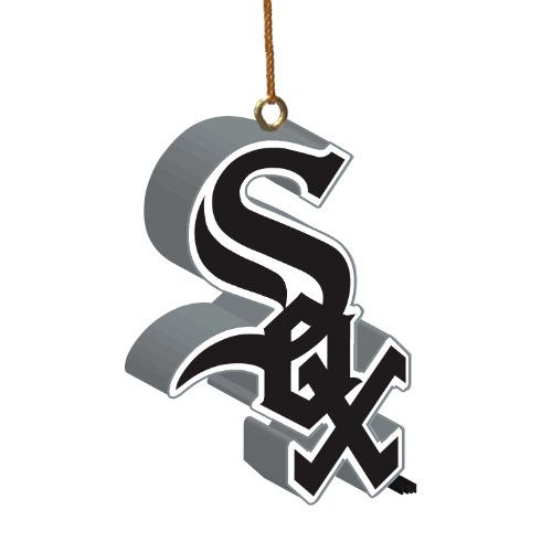 MLB Chicago White Sox 3D Logo Ornament