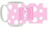 Duke Blue Devils - Pink Polka Dot - Mug