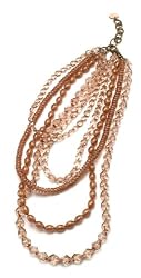 Multi-Strand Necklace in Bronze