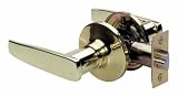 Master Lock SLL0403 Straight Lever Passage Door Hardware with SilvaBond Antimicrobial Protected Finish, Polished Brass Master Lock SLL0403 Straight Lever Passage Door Hardware with SilvaBond Antimicrobial Protected Finish, Polished Brass