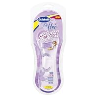 Dr. Scholl's for Her High Heel Insoles (Women's Sizes 6-10) 1-Pair Packages (Pack of 3)