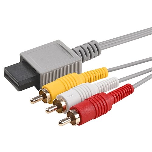 Insten AV Composite Cable Compatible with Nintendo Wii U, Model:, Electronics & Accessories Store