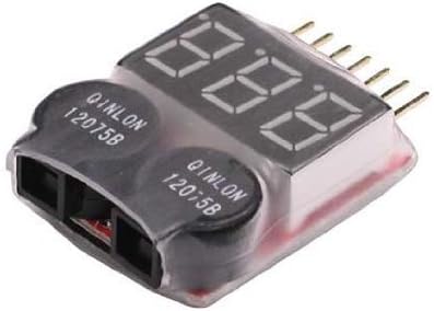 BUYBEST Lipo Voltage Checker/Warning Buzzer With Free Cable Orgaizer