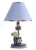 Kids Line Lamp Base and Shade, Pirate Party
