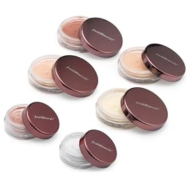 Freshminerals 9 Piece Mineral Powder Foundation Starter Kit, Natural/SPF 20