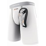 ShockDoctorMen'sPowerCompressionShortwithBioFlexCup(X-Large,White)