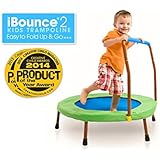 JumpSport iBounce 2 Kids Trampoline. Easy to Fold Up and Go...