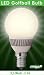 EvenLight - LED Golfball Lampe, 3,5 Watt, E 14 Fassung mit kleinem Gewinde