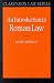 An Introduction to Roman Law (Clarendon Law Series)
