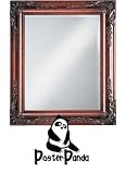Review PosterPanda.com  / 11x14 - Molted Walnut Carved FRAMED MIRROR