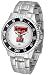 Texas Tech Red Raiders Mens Steel BandWrist Watch