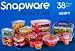 BPA Free Snapware 38 Piece Airtight Plastic Storage Container Set