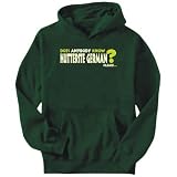 Hoodie Mens Dark Green 