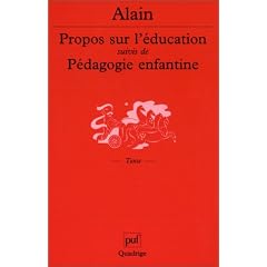 Propos sur l'�ducation, suivi de "P�dagogie enfantine"