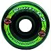 Kryptonics Krypto Route Skateboard Wheels (62mm, Black)