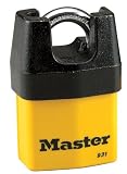 Master Lock 931DPF Covered Laminated Steel Pin Tumbler Padlock, 2-1/8-Inch