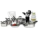 25 pc Stainless Steel Set