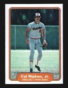 1982 Fleer #176 Cal Ripken RC - Baltimore Orioles (RC - Rookie Card) (Baseball Cards