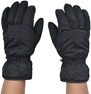 Men's Windproof Warm Gloves Outdoor Cycling Skiing Hiking Outdoor, Black