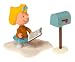 Sally Brown Charlie Brown Christmas Action Figure from Peanuts