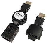 Keyspan ZIP-LINQ retractable USB Cell Phone Charge Cable - LG Mobile