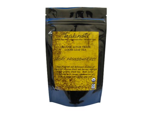 Tealandia Decaf Passionfruit Tea, 1.76-Ounce Bags (Pack of 2) by Decaf Teas