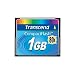 Transcend TS1GCF80 1GB 80x Type I Compact Flash Card