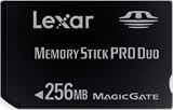 Lexar MSDP256-40-664 256 MB Platinum II Memory Stick Pro Duo (Retail Package)
