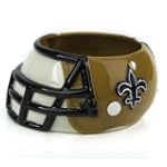 SC Sports New Orleans Saints Helmet Soup Bowl- Set of 4 Set of 4