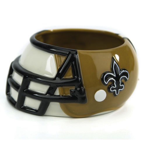 SC Sports New Orleans Saints Helmet Soup Bowl- Set of 4 Set of 4