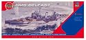 HMS Belfast Large Gift Set 1:600 Scale