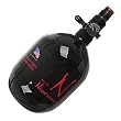 Ninja Carbon Fiber N2 Paintball Tank - 50ci 4500psi Black