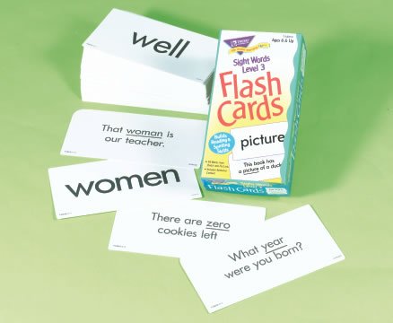 Childrens Toyshop  Toys : Sight Word Flash Cards Level 3