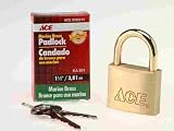 Ace Label Solid Brass Padlock (88/40DBBKA501)