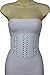TFJ Women Fashion Wide Sexy Corset Belt Elastic Band High Waist Size S M White