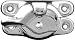 Tools & Hardware : Brainerd #69083 Chrome Plated Sash Lock