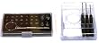 Set of 2 - Deluxe EYEGLASS Sunglass repair kits with magnifier & cleaning cloth