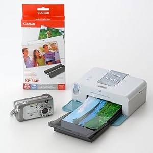 Canon PowerShot A410 Digital Camera with Selphy Cp510 Photo Printer by