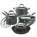 KitchenAid Gourmet Essentials Hard-Anodized Nonstick 11-Piece Cookware Set