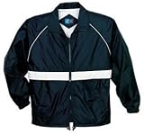 NEW Sport-Tek - Youth Colorblock Nylon Jacket Drk Ny/Wh/D Ny-XS