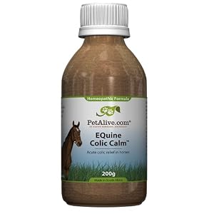 PetAlive EQuine Colic Calm, 200-Gram Bottle by PetAlive