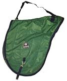 TOMARA equestrian English Saddle Case Bag -Green