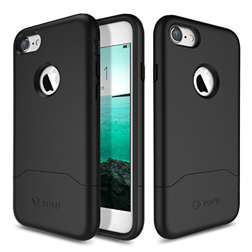 Iphone 7 case, totu heavy duty rubber interior scratch protection…