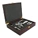 Quest Corkscrew Wine Opener Set In Wood Box