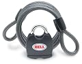 Bell Key 'N Go Steel Cable Padlock for Bike