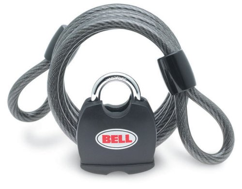 Bell Key 'N Go Steel Cable Padlock for Bike