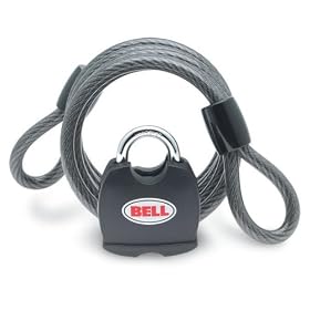 Bell Key 'N Go Steel Cable Padlock for Bike