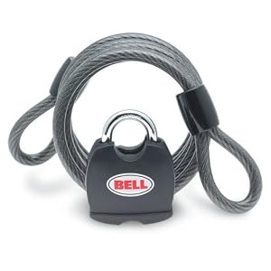Bell Key 'N Go Steel Cable Padlock for Bike by 