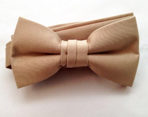Solid Color Boys Bowtie - Satin Feel By Tie Master Jacob Alexendar