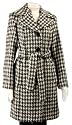 AK Anne Klein Women's Single Breasted Belted Walker Coat